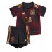 Tyskland Jonas Hofmann #18 Replika Babykläder Borta matchkläder barn VM 2022 Korta ärmar (+ Korta byxor)